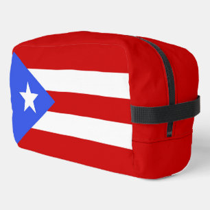 vlag van Puerto Rico Toilettasje
