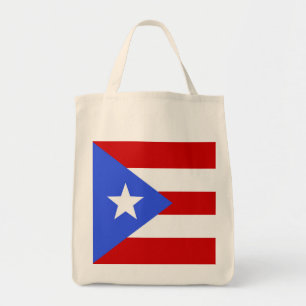 vlag van Puerto Rico Tote Bag
