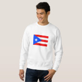 Vlag van Puerto Rico Trui (Voorkant volledig)