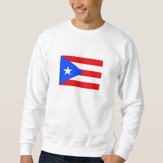 Vlag van Puerto Rico Trui (Voorkant)