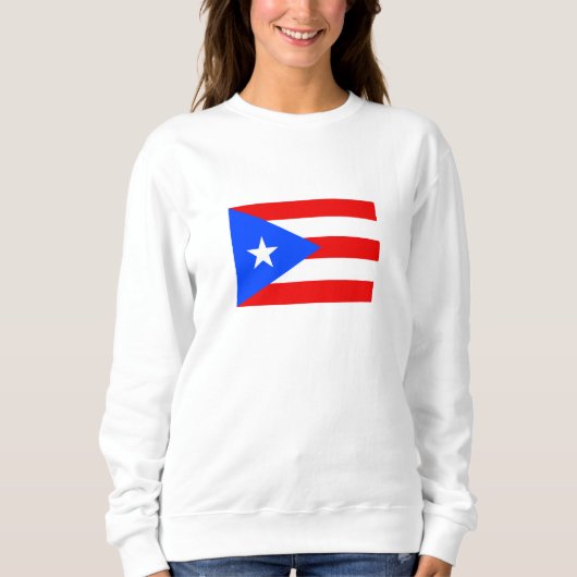 Vlag van Puerto Rico Trui (Voorkant)