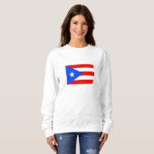 Vlag van Puerto Rico Trui (Voorkant volledig)
