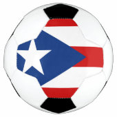 Vlag van Puerto Rico Voetbal (Voorkant)