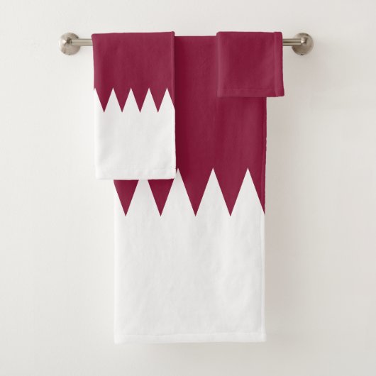 Vlag van Qatar Bad Handdoek (Insitu)