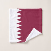 Vlag van Qatar Bad Handdoek (Wasdoekje)