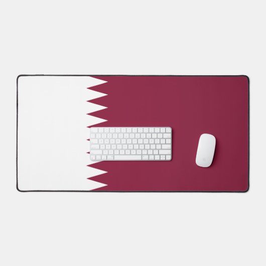 Vlag van Qatar Bureaumat (Keyboard & Muis)
