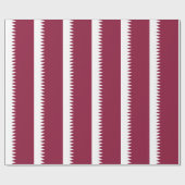 Vlag van Qatar Cadeaupapier (Vlak)