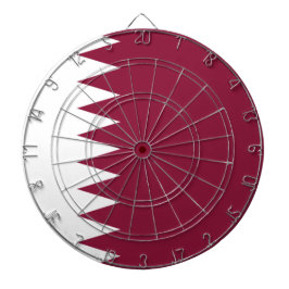 Vlag van Qatar Dartbord