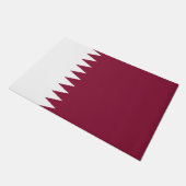 Vlag van Qatar Deurmat (Schuin)