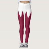 Vlag van Qatar Leggings (Voorkant)