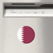 Vlag van Qatar Magneet (Insitu (Vaatwasser))
