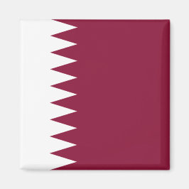 Vlag van Qatar Magneet