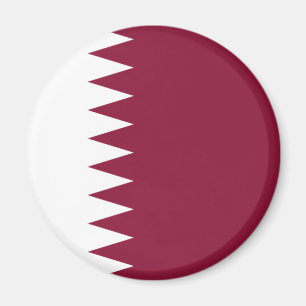 Vlag van Qatar Magneet