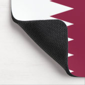 Vlag van Qatar Muismat (Hoek)