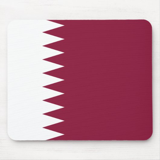 Vlag van Qatar Muismat (Voorkant)