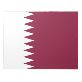 Vlag van Qatar Notitieblok