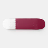 Vlag van Qatar Persoonlijk Skateboard (Horizontaal)