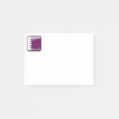 Vlag van Qatar Post-it® Notes (Voorkant)