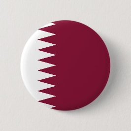 Vlag van Qatar Ronde Button 5,7 Cm