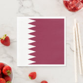 Vlag van Qatar Servet (Insitu)