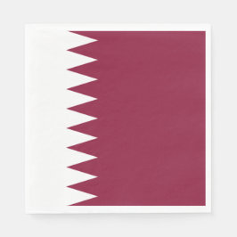 Vlag van Qatar Servet
