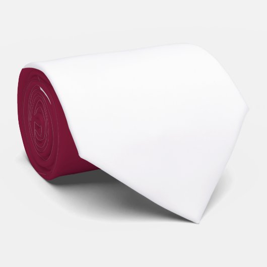 Vlag van Qatar Stropdas (Opgerold)