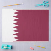 Vlag van Qatar Tissuepapier (Craft)