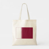 Vlag van Qatar Tote Bag (Achterkant)