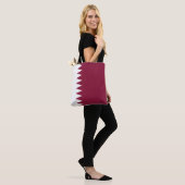 Vlag van Qatar Tote Bag (Op model)