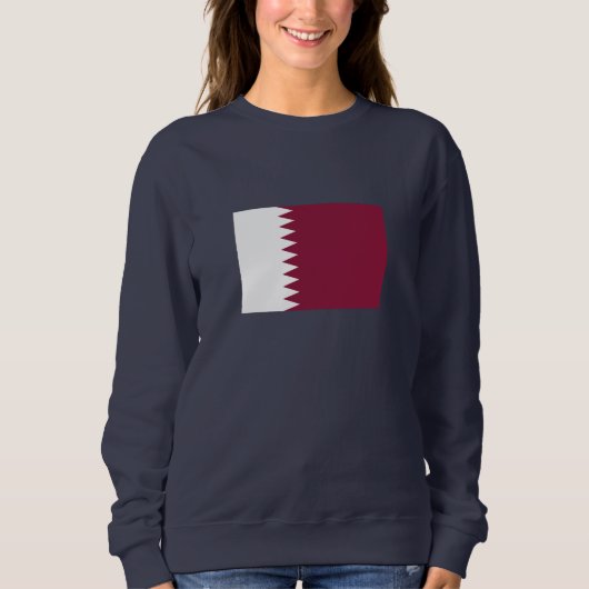 Vlag van Qatar Trui (Voorkant)