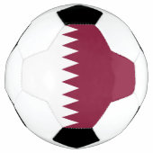 Vlag van Qatar Voetbal (Voorkant)