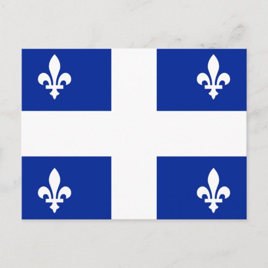 Vlag van Quebec Briefkaart (Voorkant)