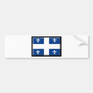 Vlag van Quebec (Canada) Bumpersticker