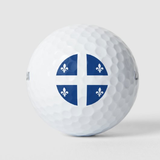Vlag van Québec, Canada Golfballen (Voorkant)