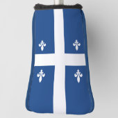 Vlag van Québec, Canada Golfheadcover (Draai 90)