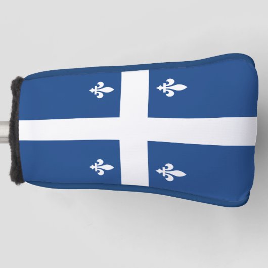 Vlag van Québec, Canada Golfheadcover (Voorkant)