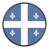 Vlag van Québec, Canada Hockey Puck (Voorkant)