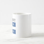 Vlag van Québec, Canada Koffiemok (Center)