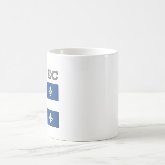 Vlag van Québec, Canada Koffiemok (Center)