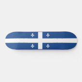 Vlag van Québec, Canada Persoonlijk Skateboard (Horizontaal)