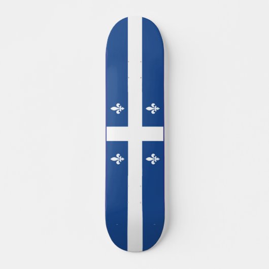 Vlag van Québec, Canada Persoonlijk Skateboard (Voorkant)