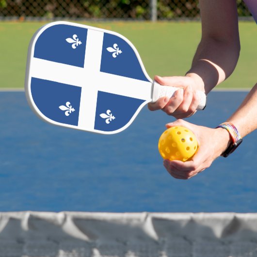 Vlag van Québec, Canada Pickleball Paddle (Insitu)