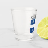 Vlag van Québec, Canada Shot Glas (Links)