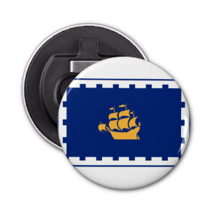 Vlag van Quebec City Bottle Opener