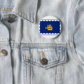 Vlag van Quebec City Button (In situ)