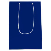 Vlag van Quebec City Midden Geschenkentas Medium Cadeauzakje (Achterkant)