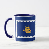 Vlag van Quebec City Mok (Links)