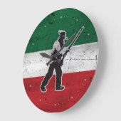 Vlag van Quebec en Patriote Henri Julien Grote Klok (Hoek)