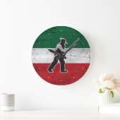 Vlag van Quebec en Patriote Henri Julien Grote Klok (Huis)