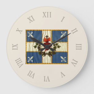 Vlag van Quebec Grote Klok